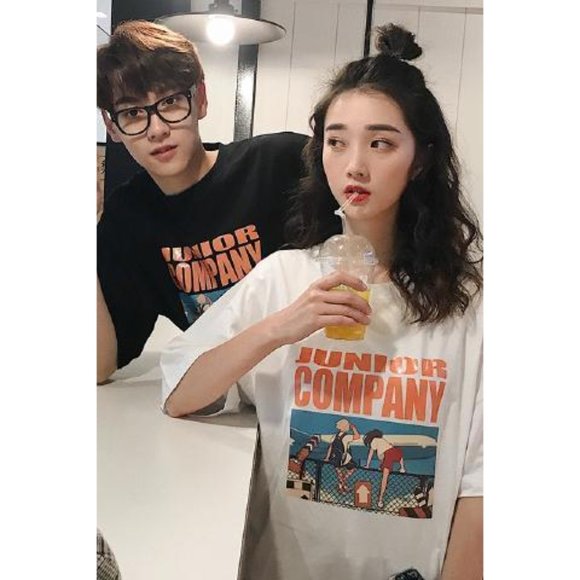 2021 summer all-match T-shirt loose version - Picture 2 of 5